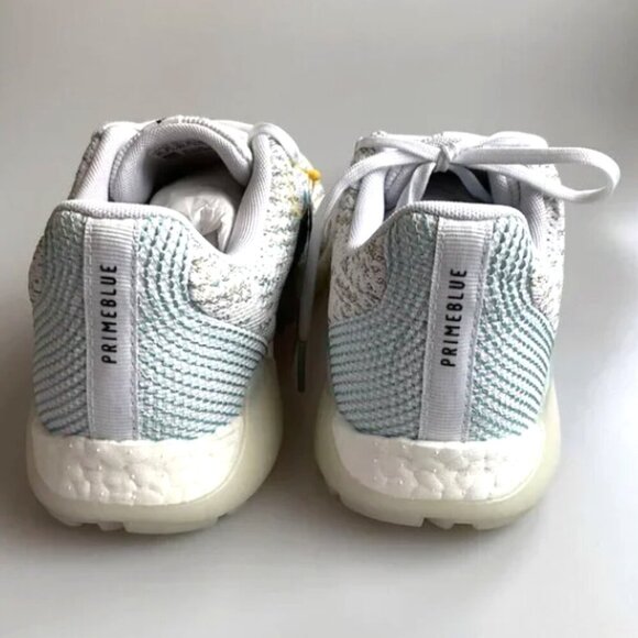 ADIDAS WOMEN'S PRIME BLUE GOLF SHOES SPIKELESS SNEAKERS - Picture 6 of 10